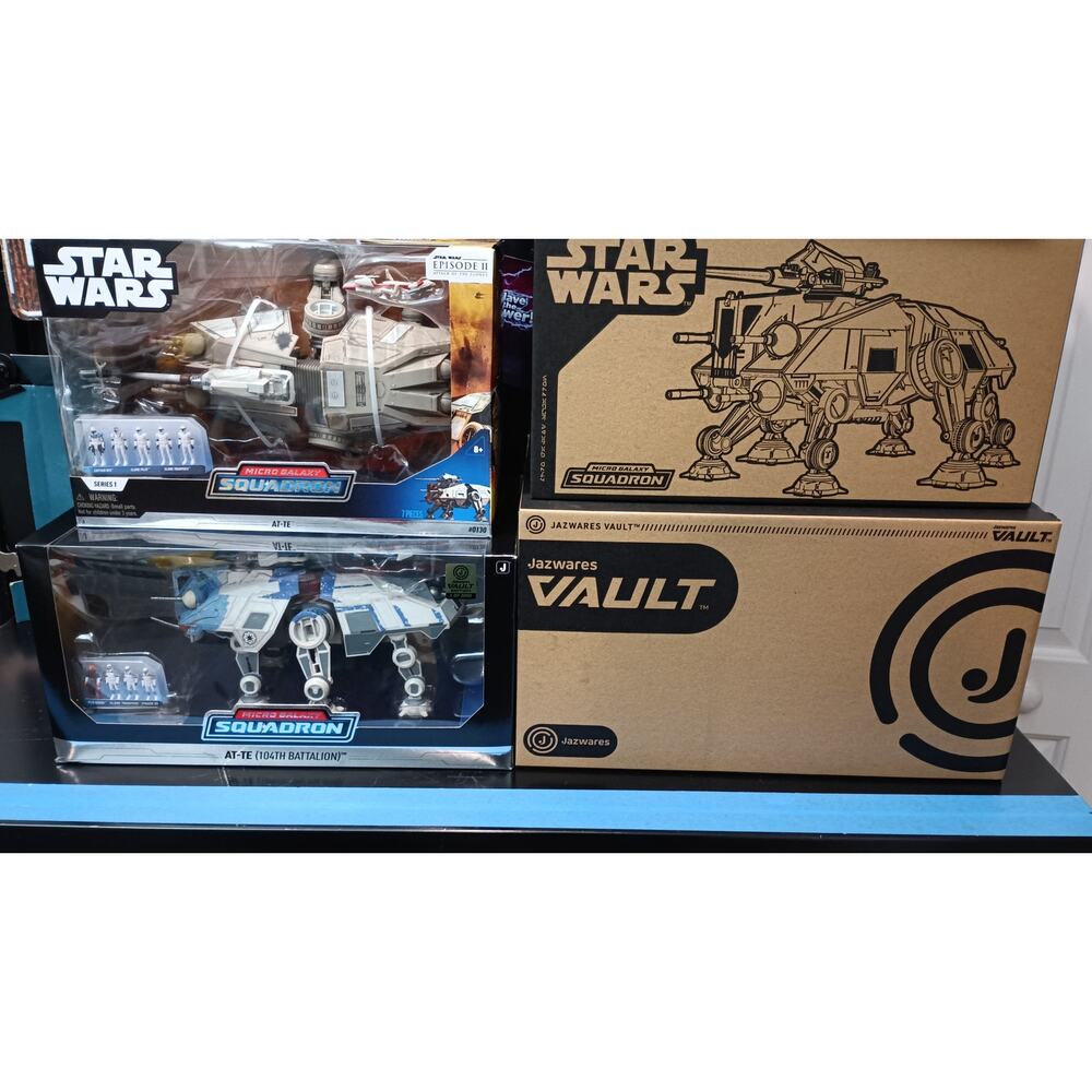 Star Wars Galaxy Squadron AT-TE Chameleon 104th Battalion Bundle Limited Edition
